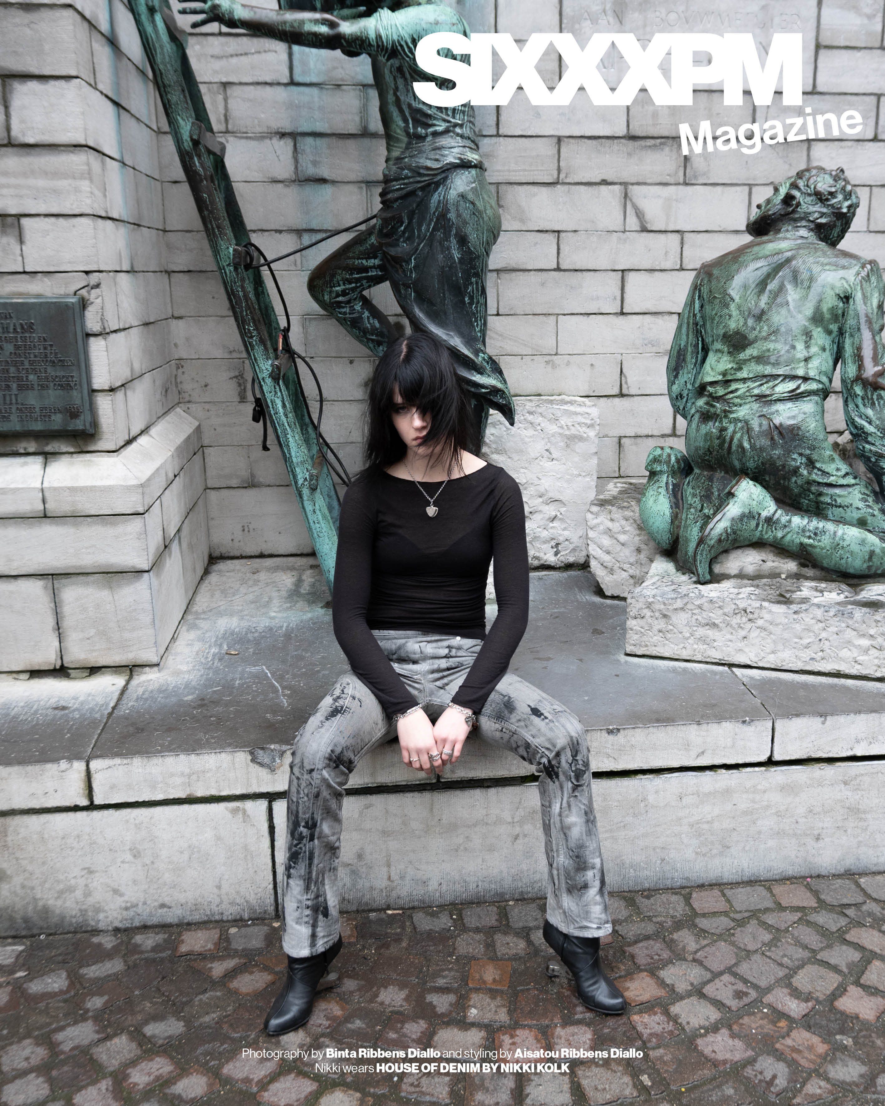 SIXXXPM Magazine ISSUE 1  COVER Binta & Aisatou Ribbens